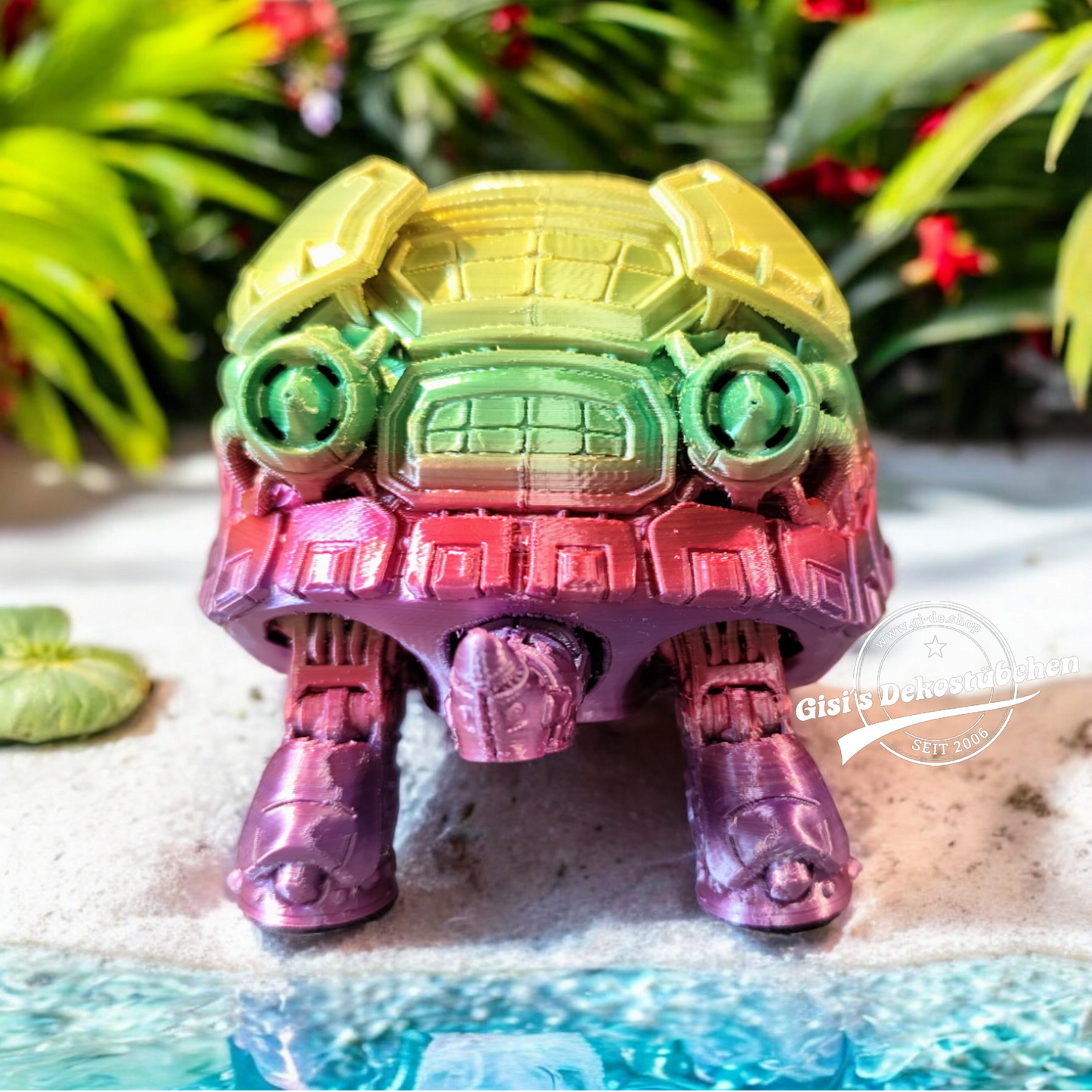 3D Gedruckte Roboter Schildkröte Gelenk Einzigartige Schildkröte Figur