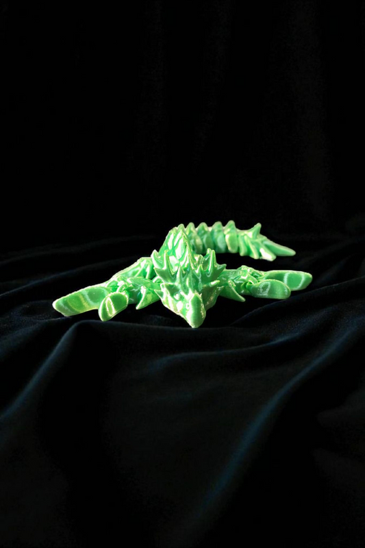 3D Printed Baby Dragon - Articulated Dragon - Fidget Toy