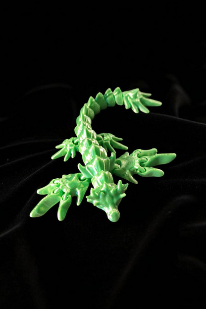 3D Printed Baby Dragon - Articulated Dragon - Fidget Toy