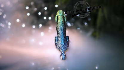 3D poodle figure, stature, sitting