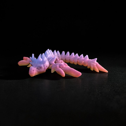3D Printed Baby Dragon - Articulated Dragon - Fidget Toy