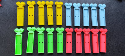 3D Printed Chocolate Bar Holder "Thank You" with Heart - Gift Idea