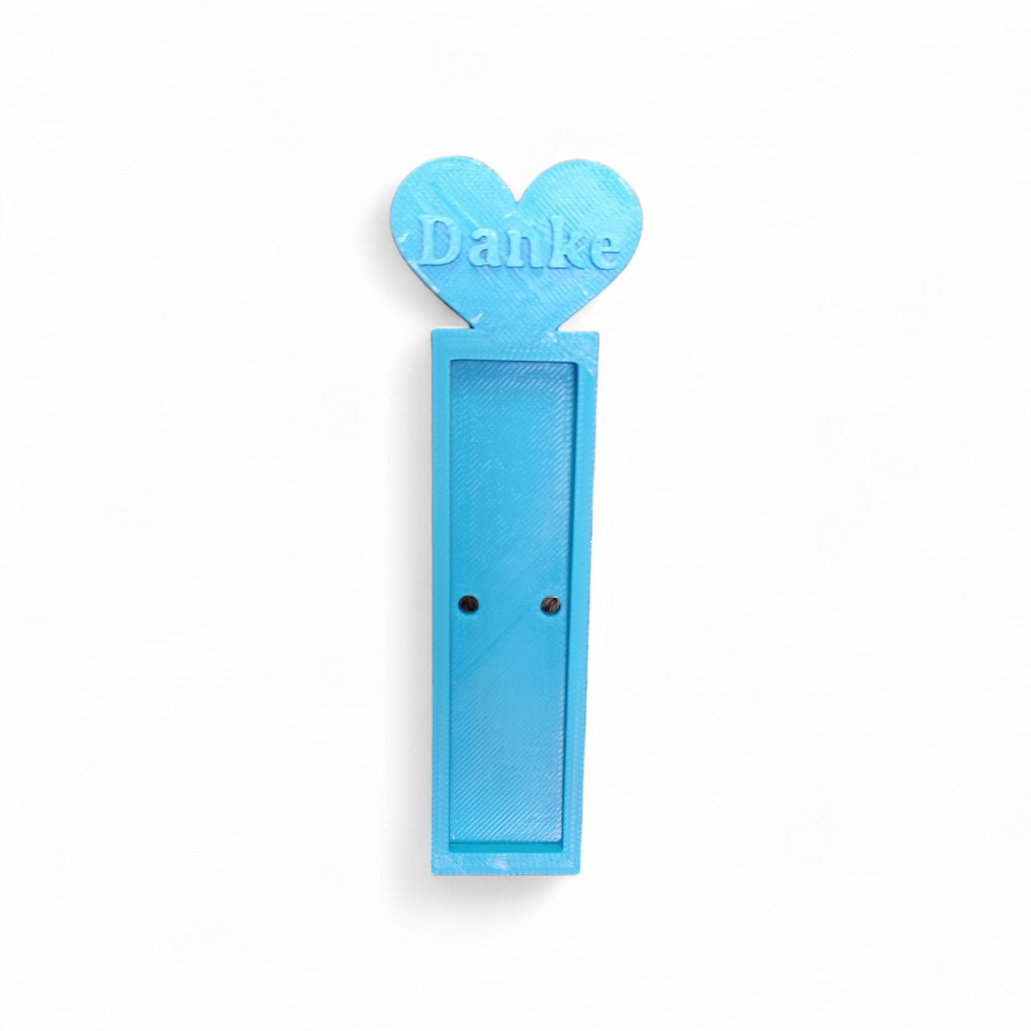 3D Printed Chocolate Bar Holder "Thank You" with Heart - Gift Idea