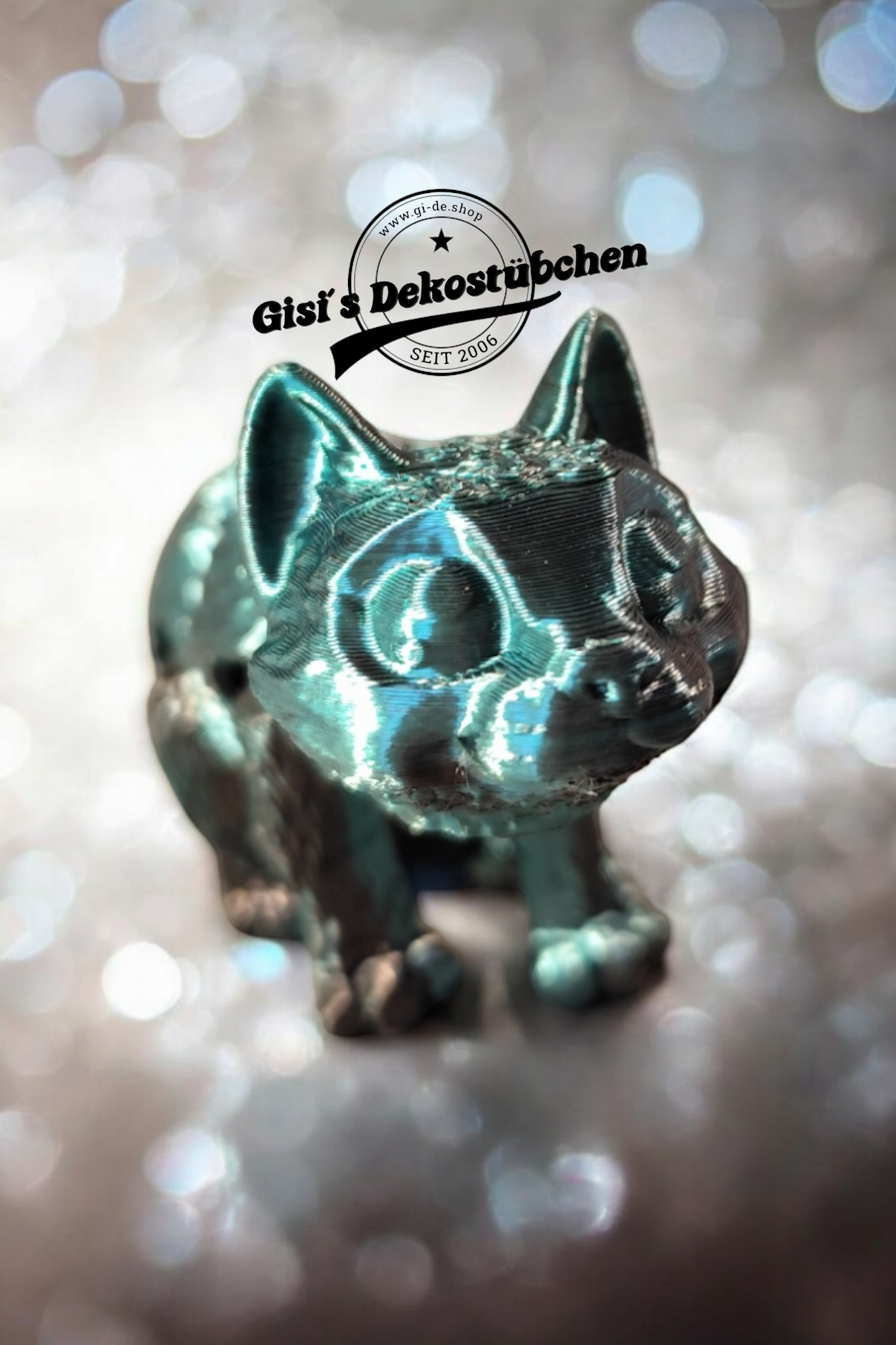 3D printed little cat fidget flexibles