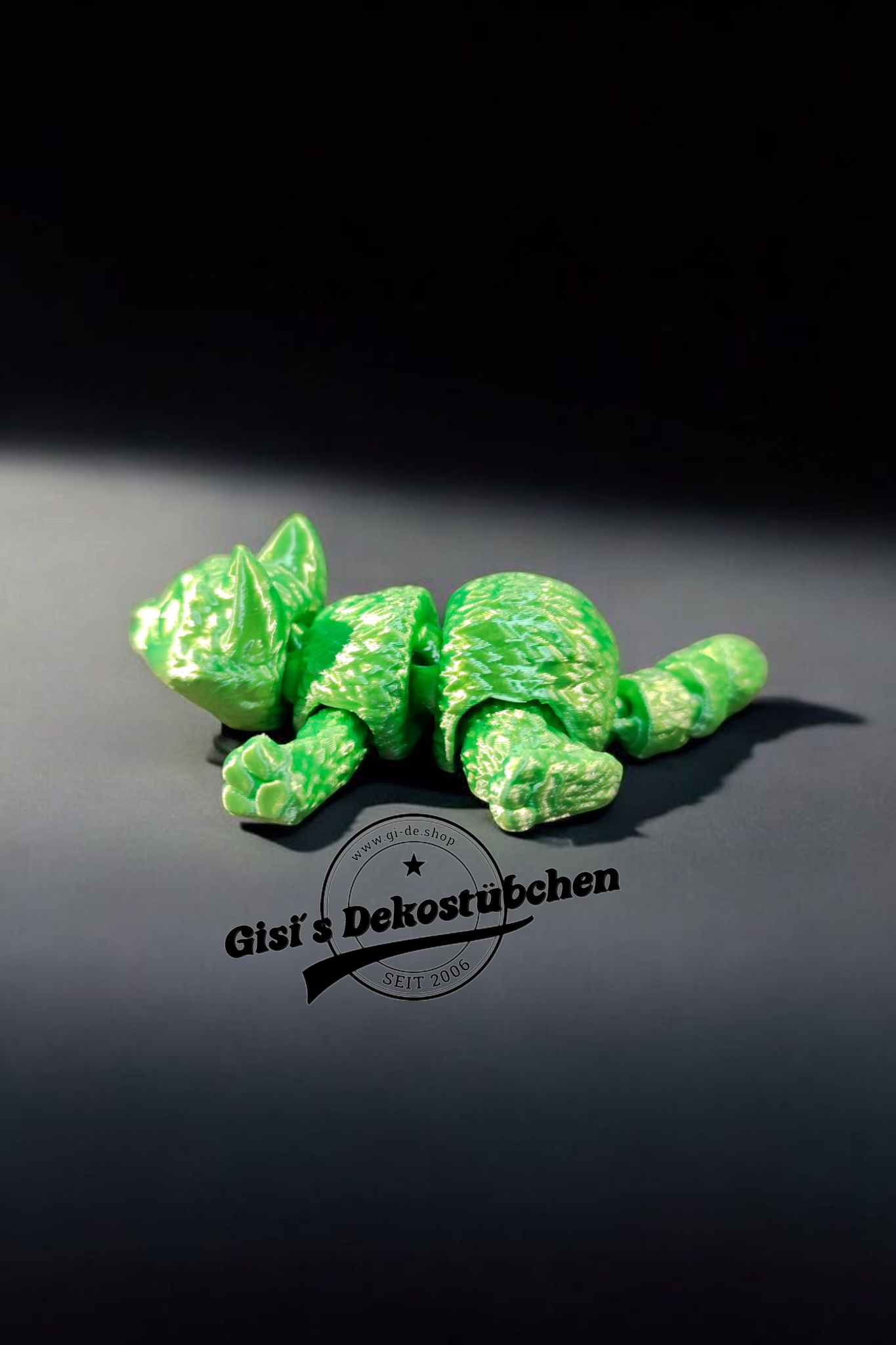 3D printed little cat fidget flexibles