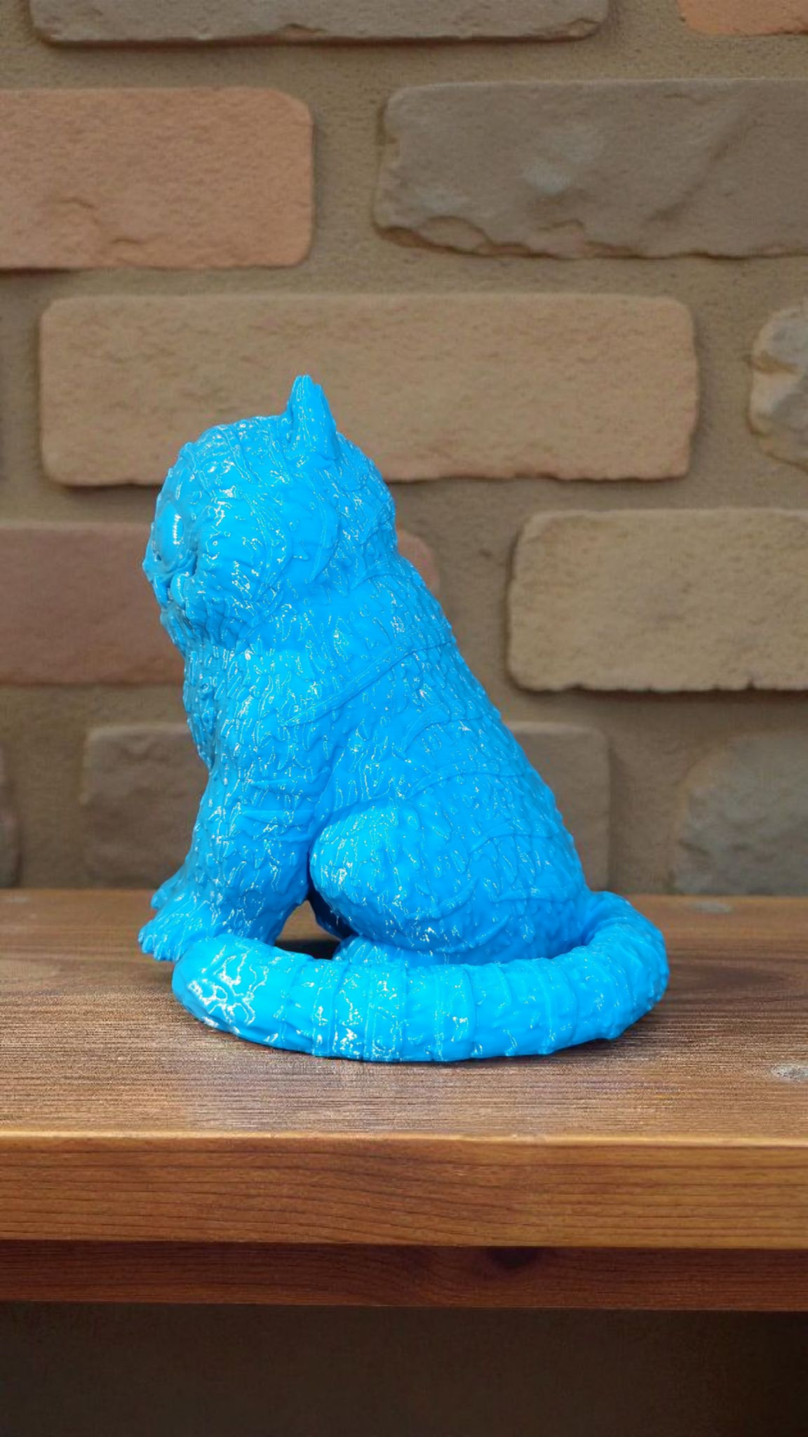 3D gedruckter Derpy Tiger | Detailreich | Wunschfarbe | body3D