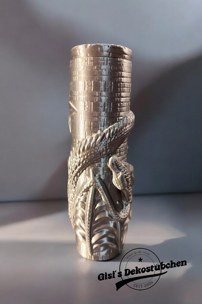 3D printed dragon can screw cap