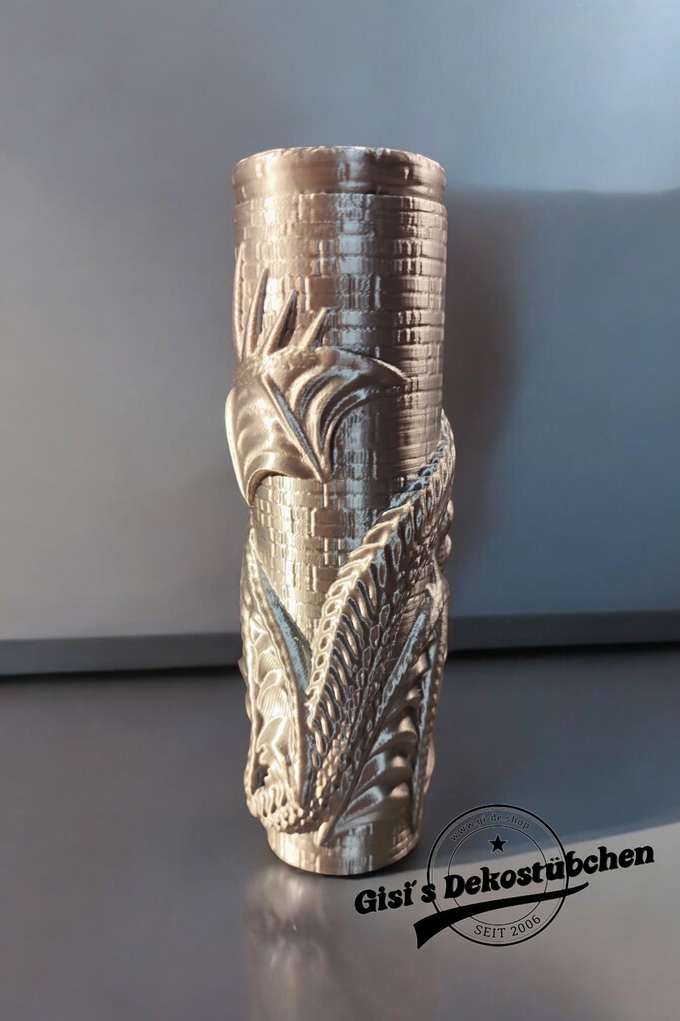 3D printed dragon can screw cap