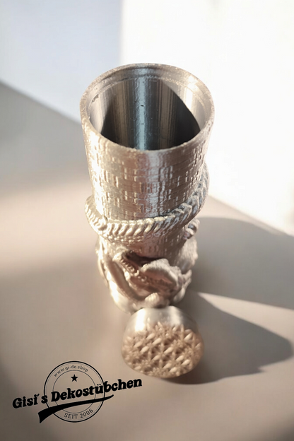 3D printed dragon can screw cap
