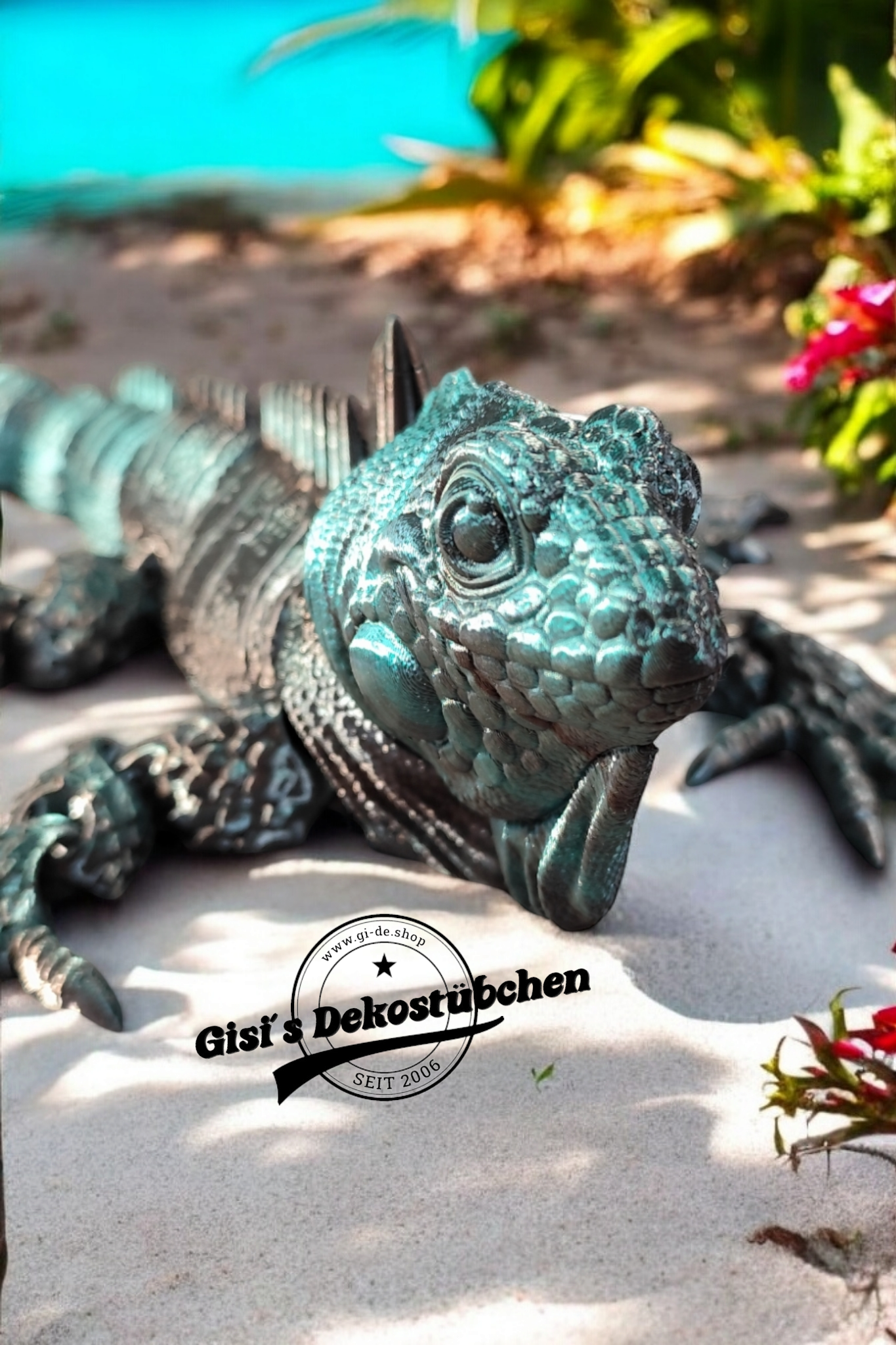 3D printed IGUAN anti-stress toy