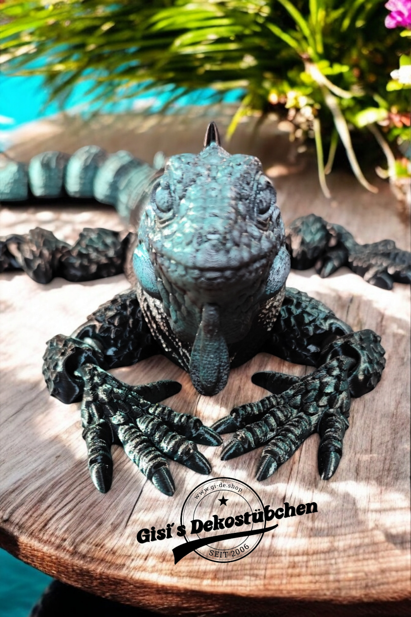 3D printed IGUAN anti-stress toy