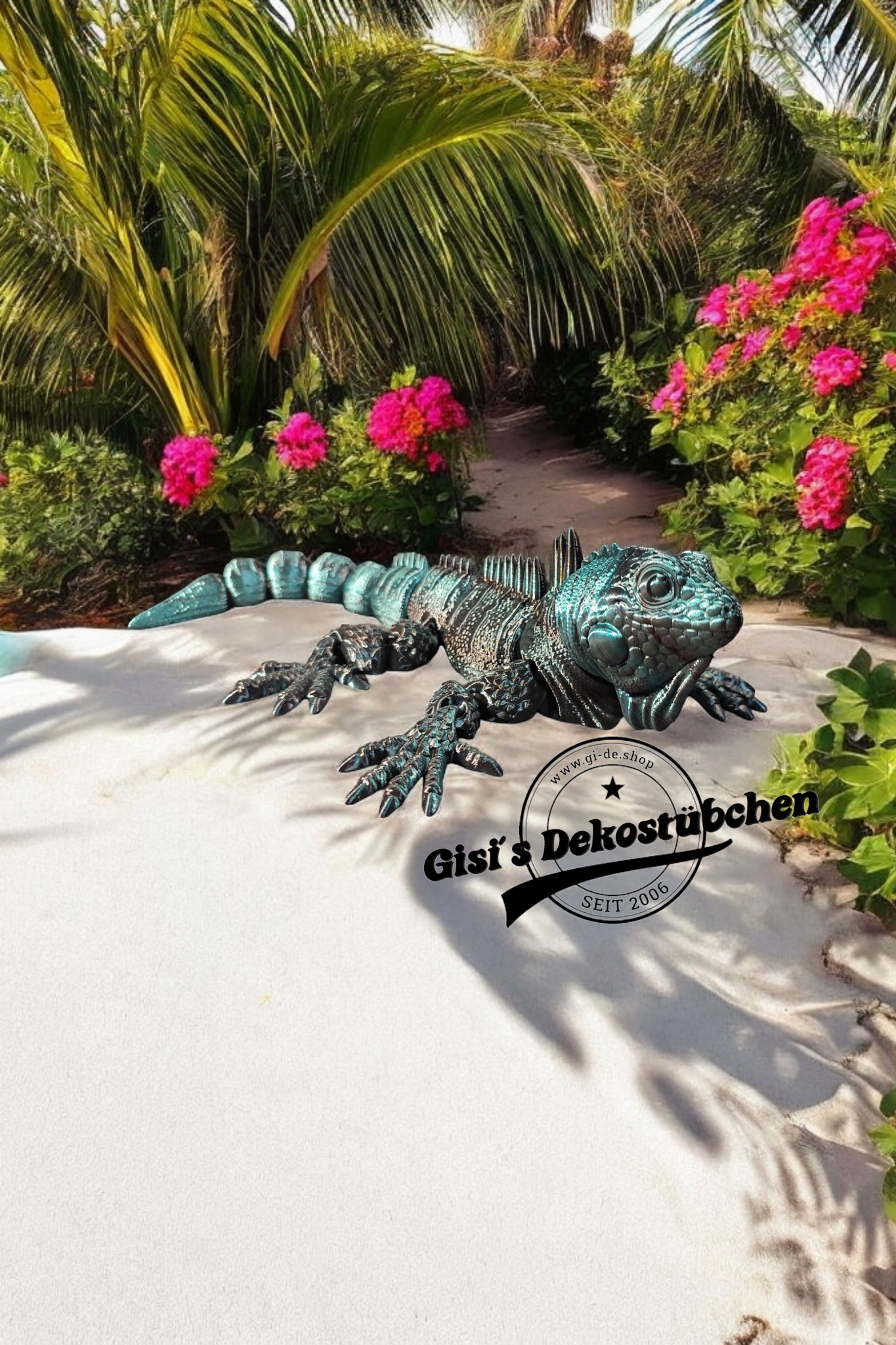 3D printed IGUAN anti-stress toy