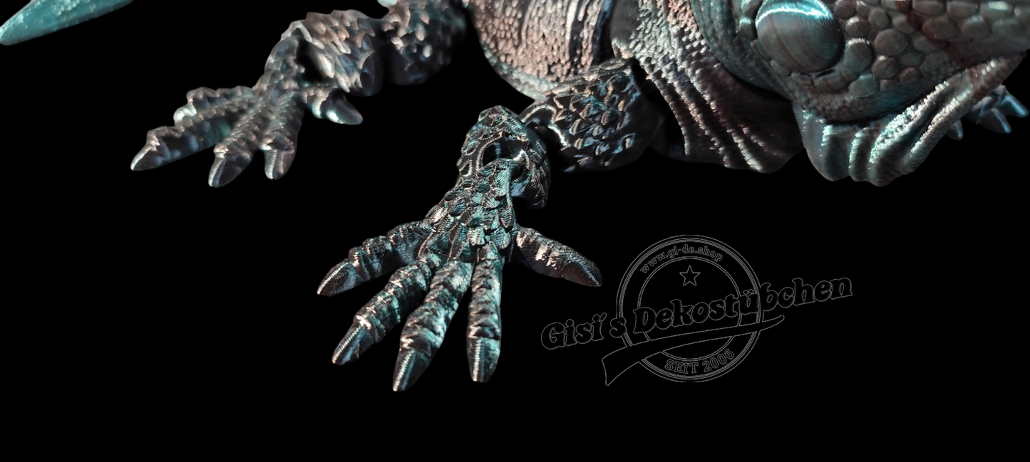 3D printed IGUAN anti-stress toy