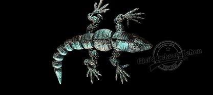 3D printed IGUAN anti-stress toy