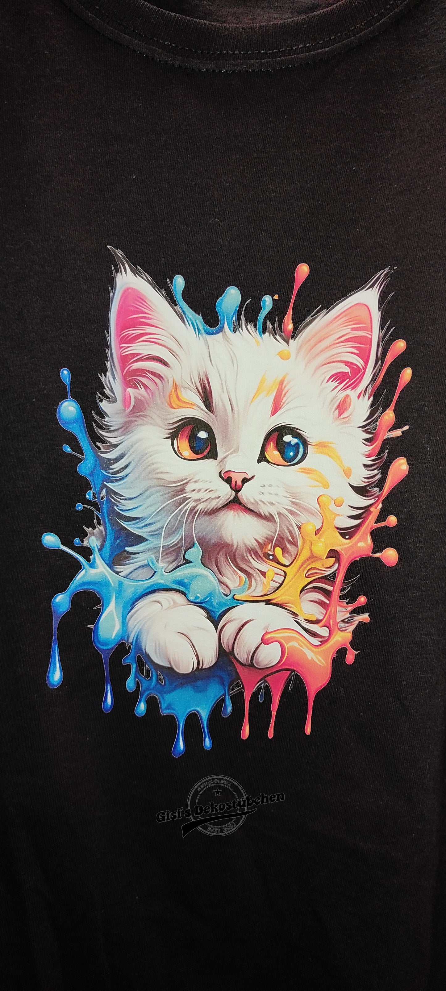 Watercolor Cool Cat Shirt, Gift