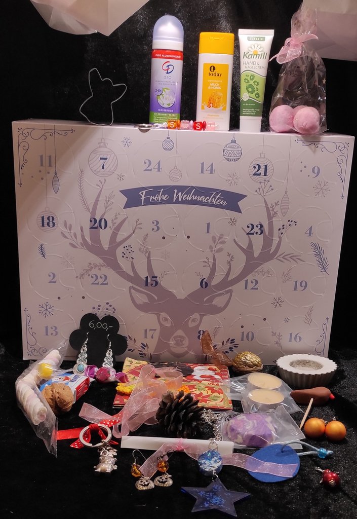 Advent calendar with lots of great surprises 