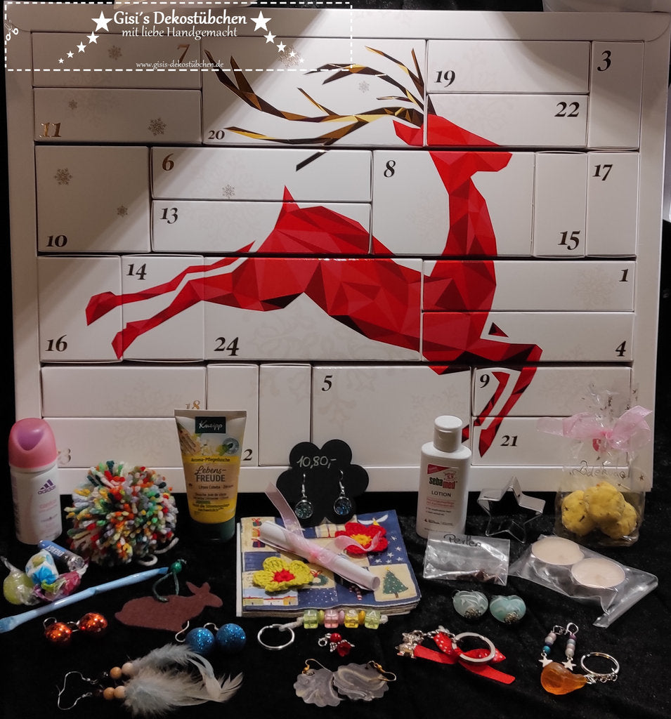 Advent calendar with lots of great surprises 