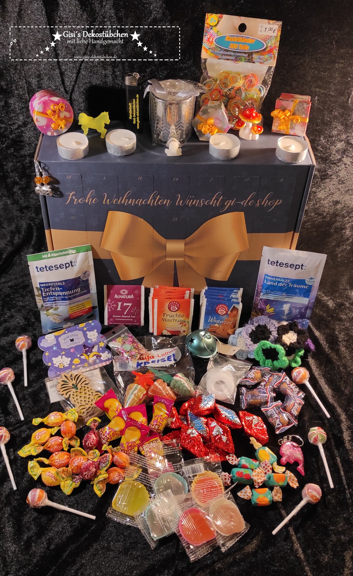 Advent calendar with lots of great surprises 