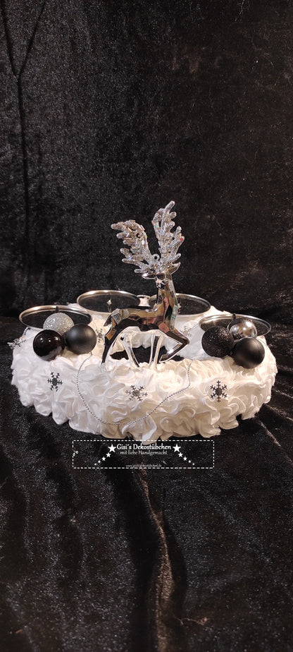 Advent wreath "Deer in the Snow-XMAS"