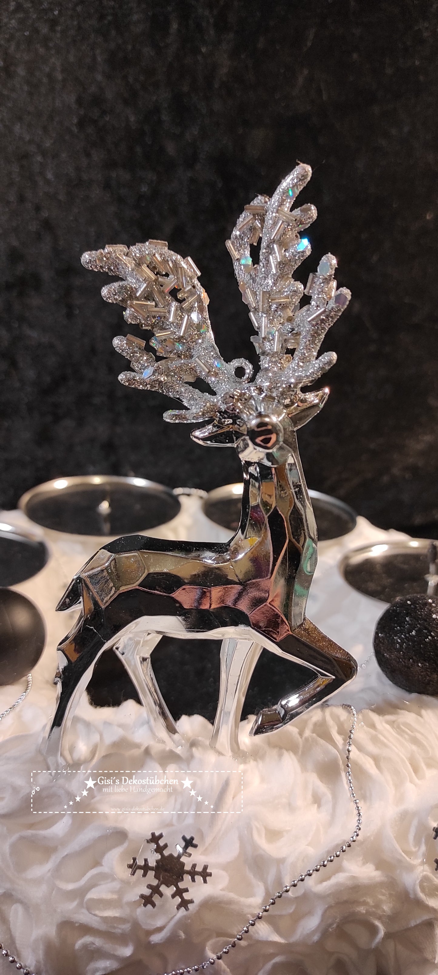 Advent wreath "Deer in the Snow-XMAS"