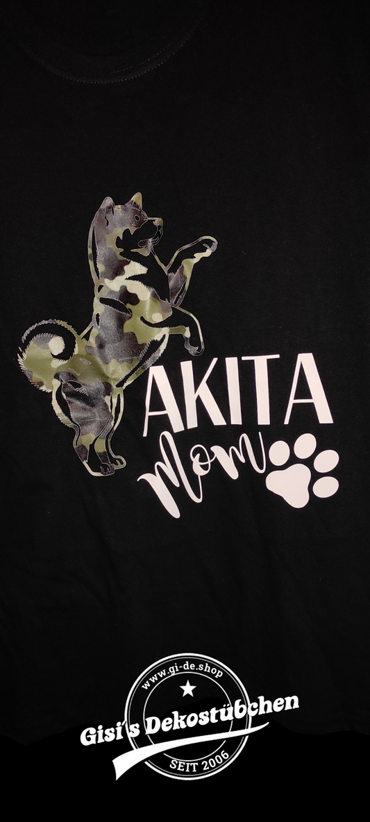 Akita Mom Shirt Dog Mother Gift