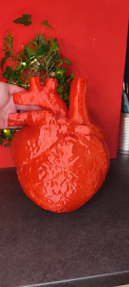 Anatomical Heart 3D Printed - Enlarged Anatomy Model Medical Decoration 19cm