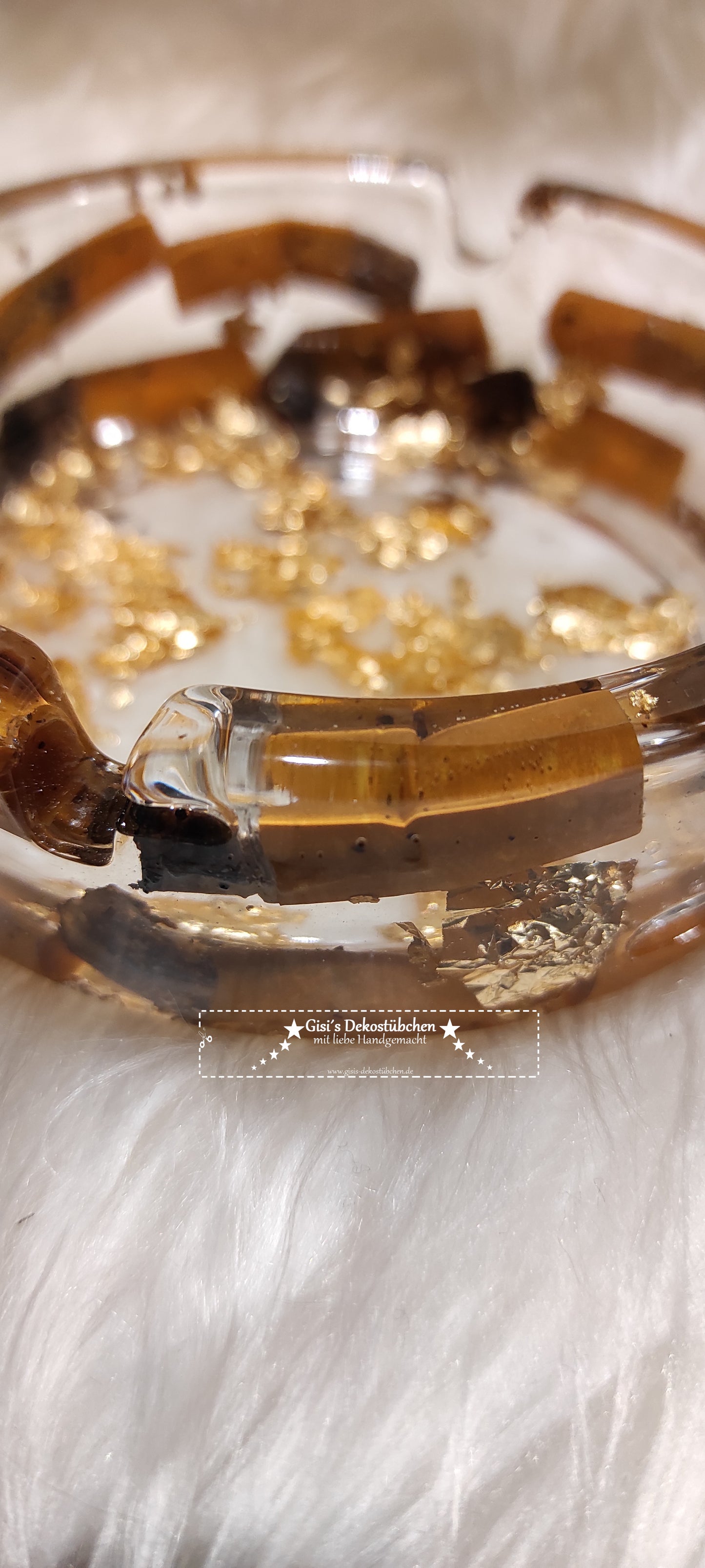 ashtray epoxy resin cigarette butts 