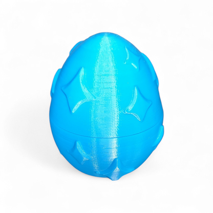 Atria Dragon 3D Print with Egg - Flexi Fidget Joint Dragon Figure, Movable