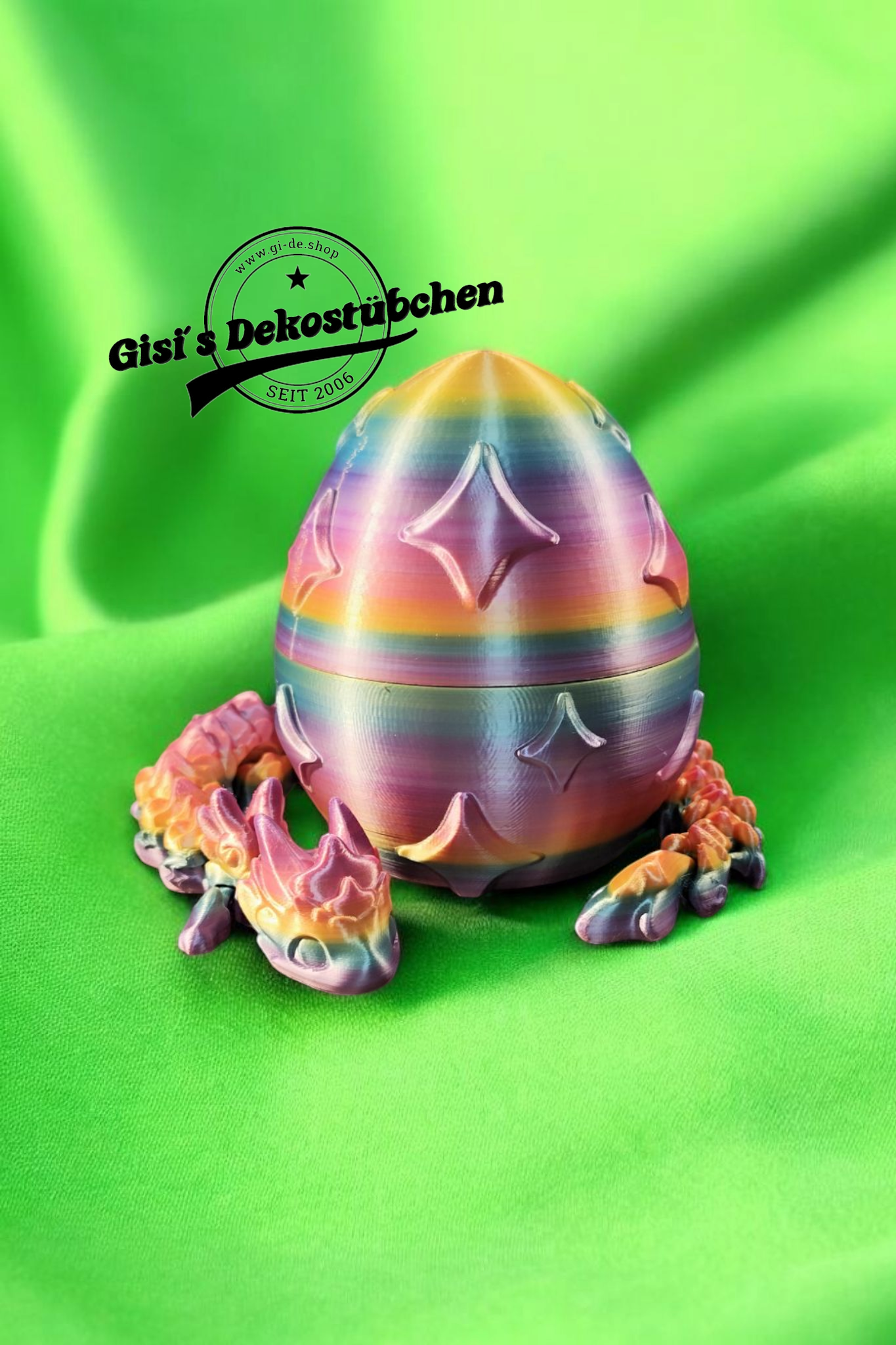 Atria with Egg 3D Dragon Joint Flexi Fidget