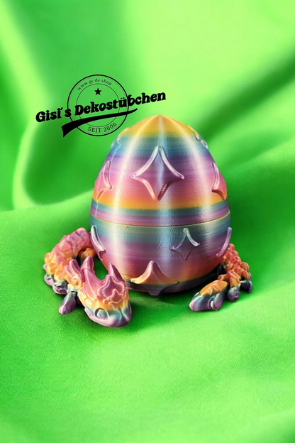 Atria with Egg 3D Dragon Joint Flexi Fidget