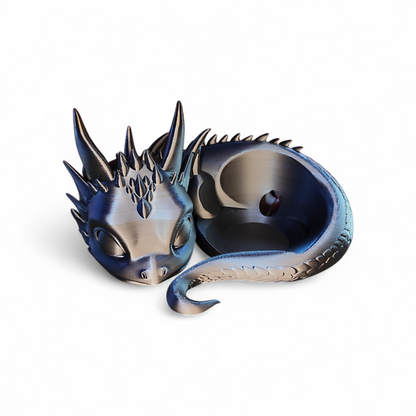 Baby Dragon Stand for Alexa Echo Pop – 3D Printed – PLA – Custom Color – ALIMA