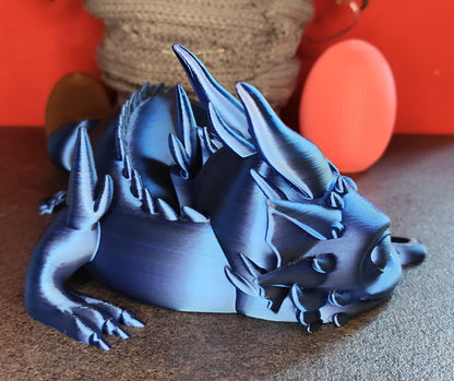 Baby Dragon Stand for Alexa Echo Pop – 3D Printed – PLA – Custom Color – ALIMA