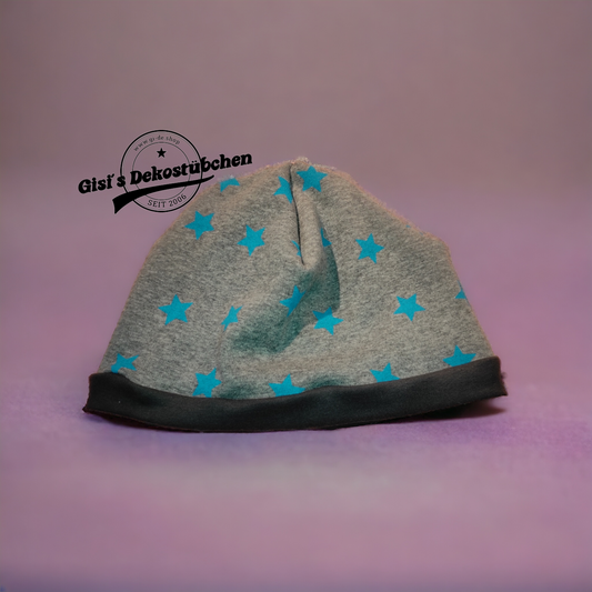Beanie hat, stars, custom size!