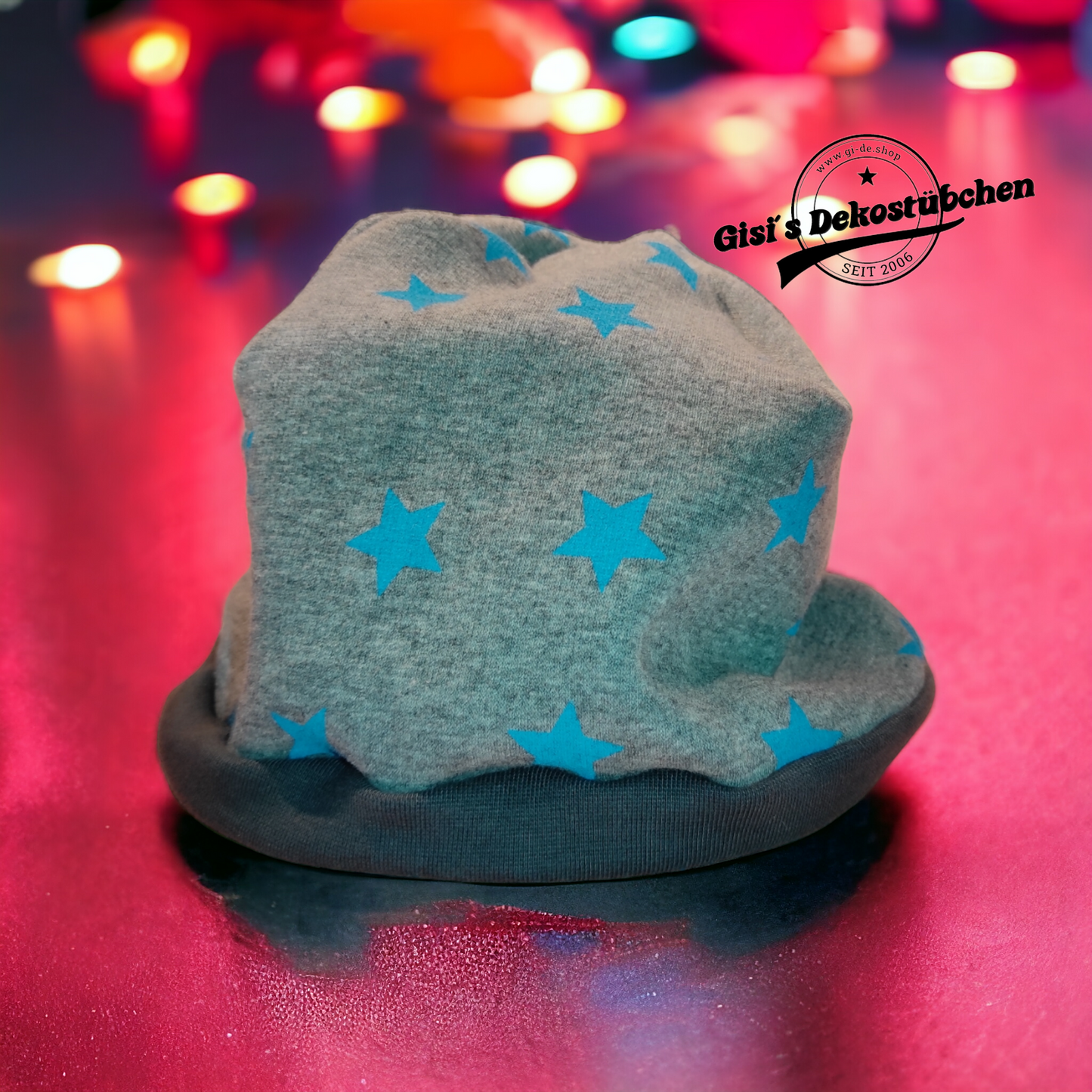 Beanie hat, stars, custom size!