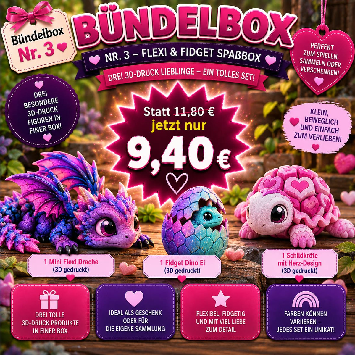 Bündelbox Nr. 3 – Flexi & Fidget Spaßbox