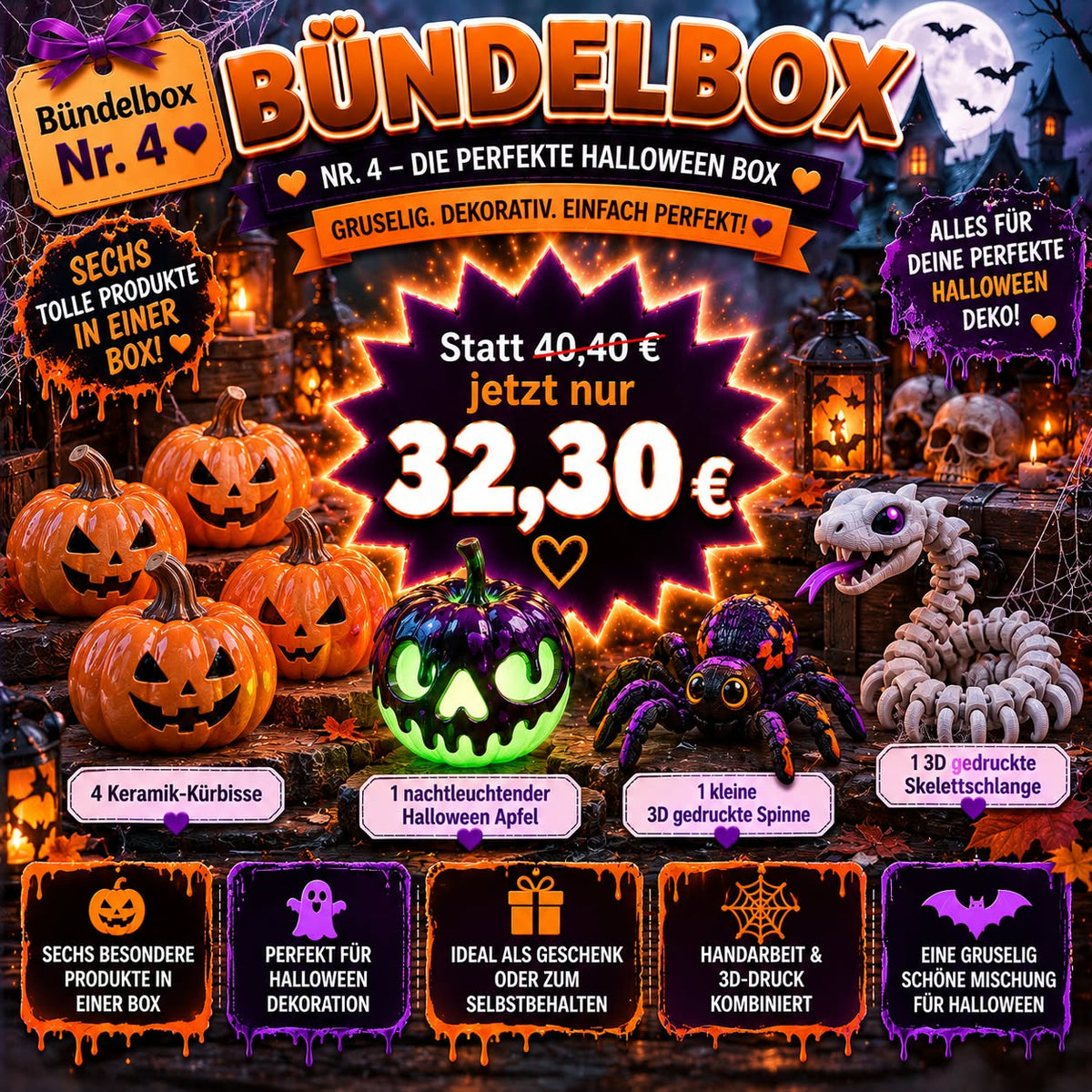 Bündelbox Nr. 4 – Die perfekte Halloween Box