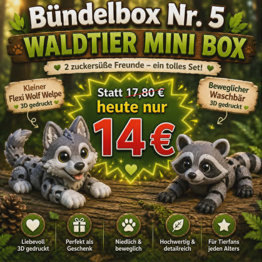 Bündelbox Nr. 5 – Waldtier Mini Box