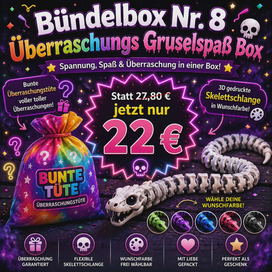 Bündelbox Nr. 8 – Überraschungs Gruselspaß Box