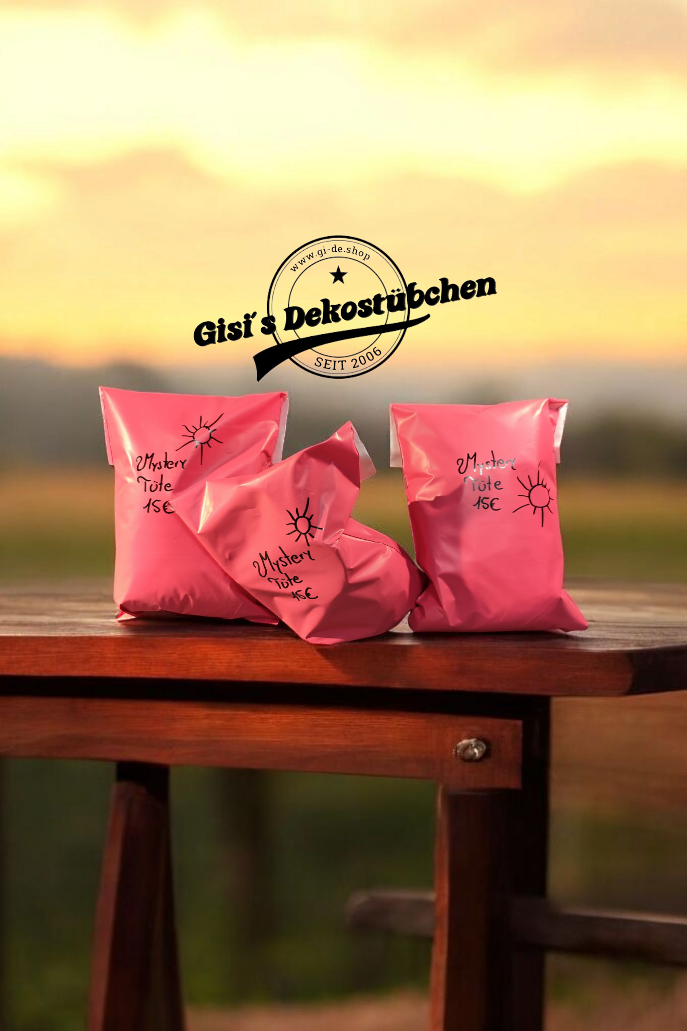 Colorful bag, lucky bag, surprise bag
