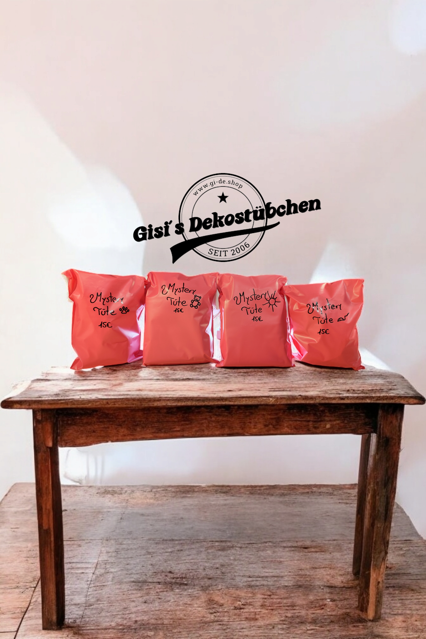 Colorful bag, lucky bag, surprise bag