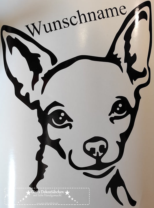 Chihuahua Stickers - Vinyl