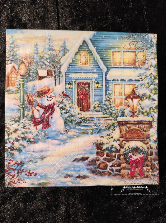 Christmas Evening Serviette