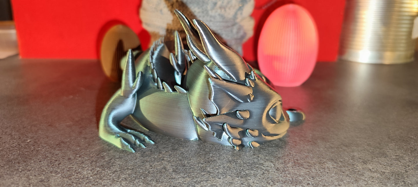 Drache für Alexa Echo Dot 3 Halterung | Stand Drachenbaby Halter
