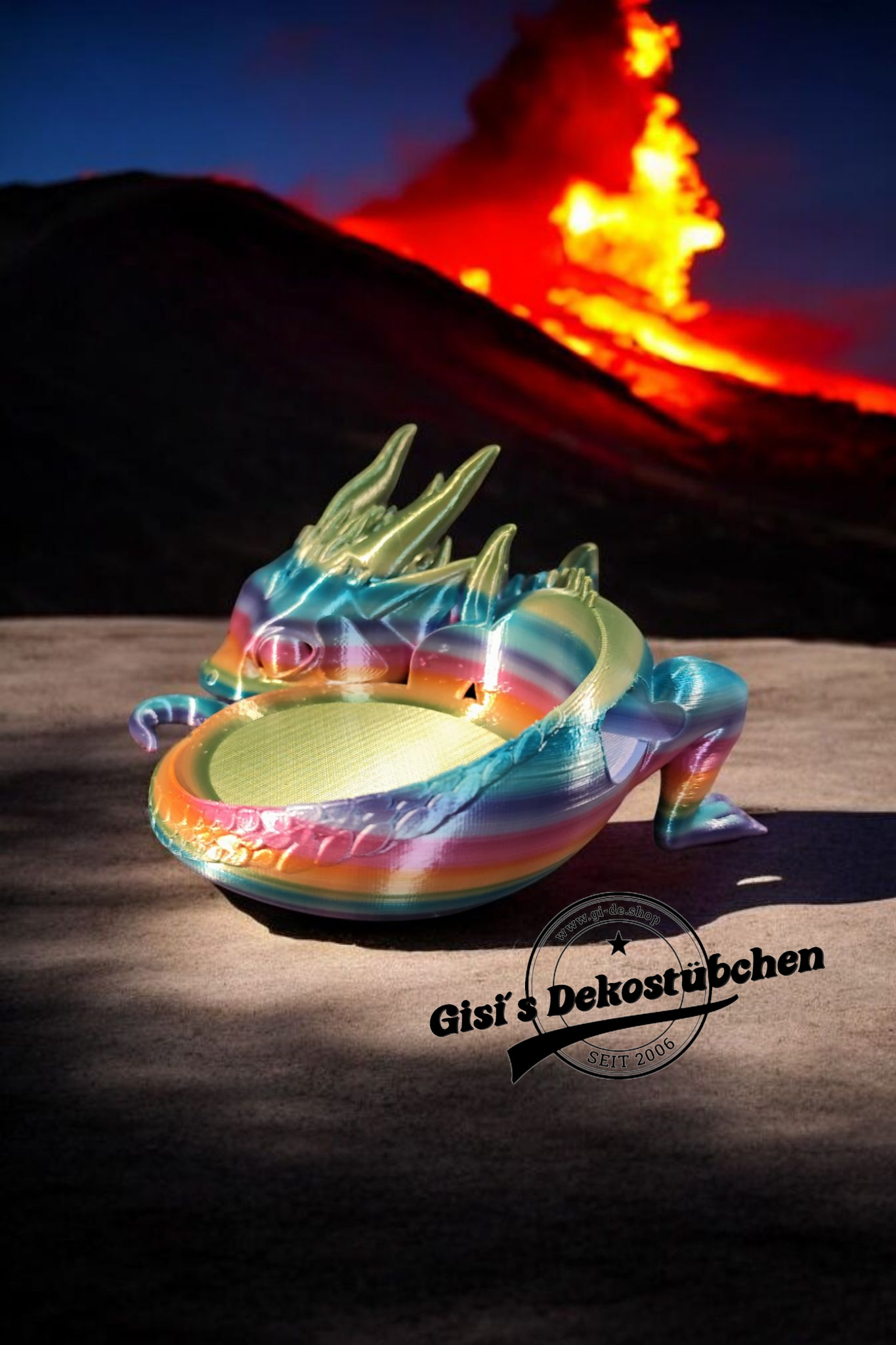 Dragon for Alexa Echo Dot 3 Mount | Stand Baby Dragon Holder