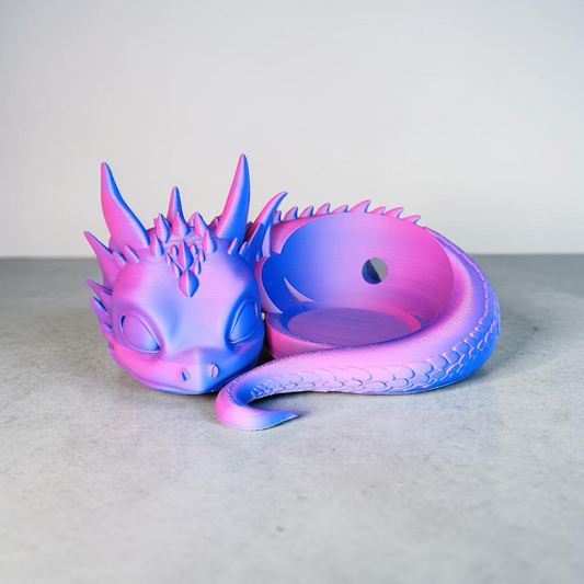 Dragon Holder Alexa Echo Dot 3D Printed - Baby Dragon Speaker Stand PLA