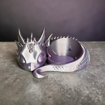 Dragon Holder Alexa Echo Dot 3D Printed - Baby Dragon Speaker Stand PLA