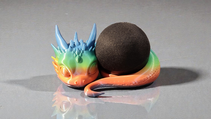 Dragon Stand for Alexa Echo Dot 3D Printing