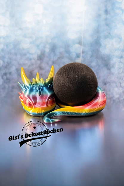 Dragon Stand for Alexa Echo Dot 3D Printing