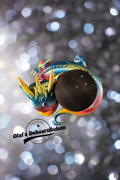 Dragon Stand for Alexa Echo Dot 3D Printing