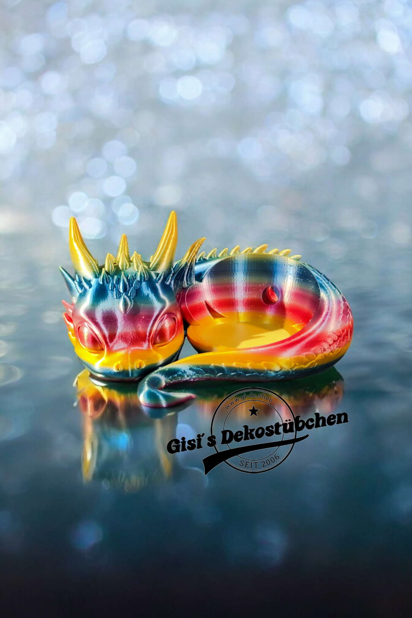 Dragon Stand for Alexa Echo Dot 3D Printing